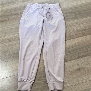 Apana Lavender Elastic Waist Pull-On Pants